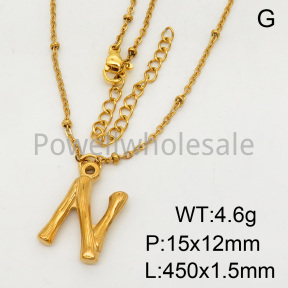 SS Necklace  FN0000574bblj-900