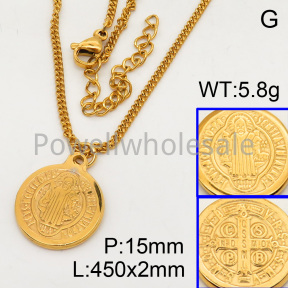 SS Necklace  FN0000582ablb-900