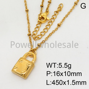 SS Necklace  FN0000590bblj-900