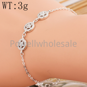 925 Silver Bracelet  JB10058bbml-L46  