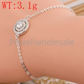 925 Silver Bracelet  JB20009bbml-L46  