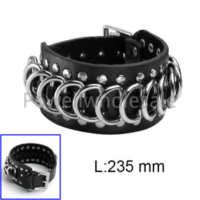 Alloy half-ring belt buckle bracelet  JUS807BR01301bbov