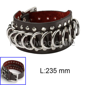 Alloy half-ring belt buckle bracelet  JUS807BR01302bbov