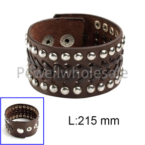 Round nail width woven bracelet  JUS807BR01902bbov
