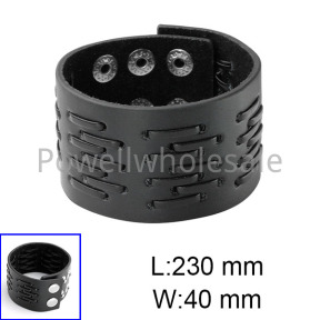 Woven Buckle bracelet in double row  JUS807BR0501bbov