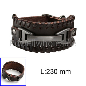 PU alloy buckle belt buckle bracelet  JUS810BR00102bboo